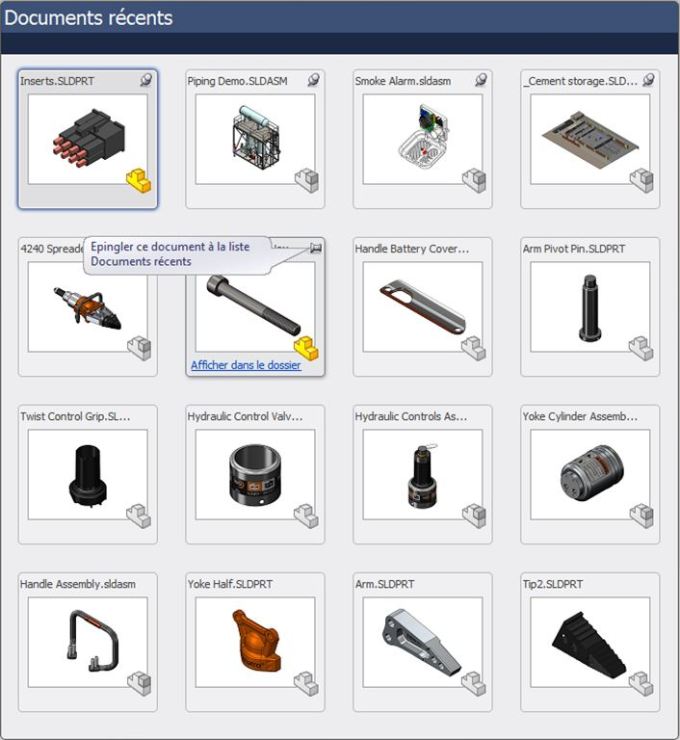 raccourcis-astuces solidworks
