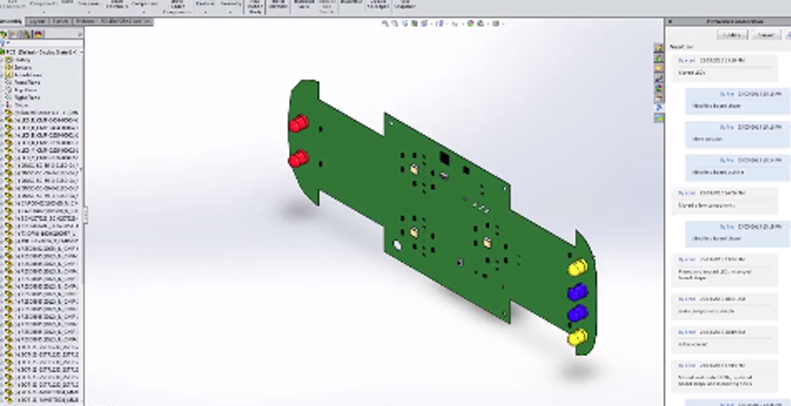 Video-solidworks-pcb-connector-mycad